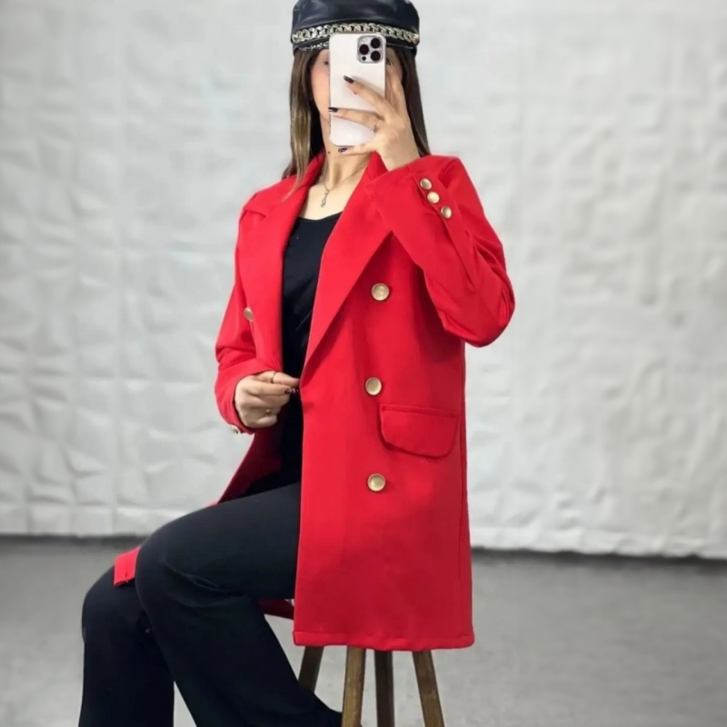 کت تک یقه انگلیسی